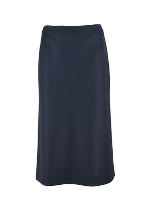 Maison Margiela Flared Midi Skirt - Blue