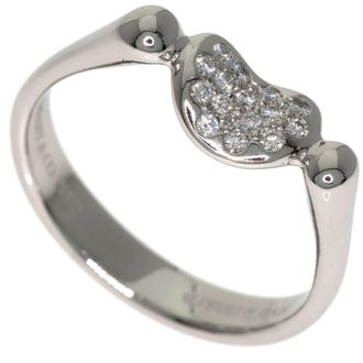 Tiffany & Co. Bean Platinum 950 Band Ring (Pre-Owned)