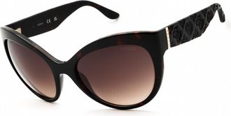 Guess Gradient Brown Butterfly Ladies Sunglasses GU00130 52F 61