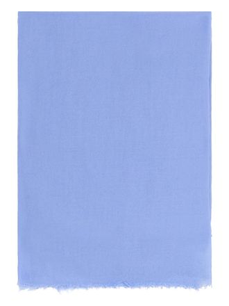 Malo frayed scarf - Blauw