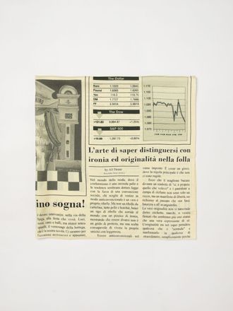 Moschino Foulard Moschino Couture in seta stampata