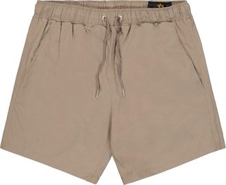 Alpha Industries Shorts ALPHA INDUSTRIES Hydrochromic AOP Swimshort, Herren, Gr. XXL, Normalgr&ouml;ssen, gr&uuml;n (olive), Obermaterial: 100% Polyester, Futter: 100% Polyester