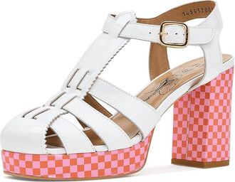 FLY London Evit452fly Womens Sandals White : EU 41 (US Womens 10-10.5) M, Leather