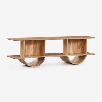 Sklum Sklum - Mueble Tv 150x35 Cm En Madera Flin