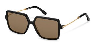 Rodenstock R3345 B Womens Sunglasses Black Size 58