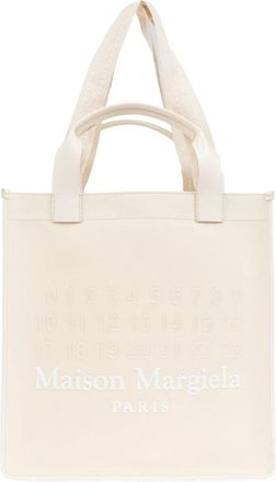 Maison Margiela Shopper tas - unisex - Shoppers - Beige - ONE Size - Leer - Tassen