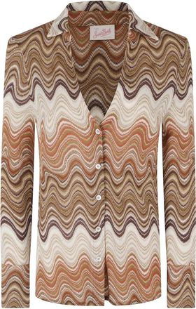 MC2 Saint Barth Shirts - Dames - Overhemden - Bruin - S - Overhemden