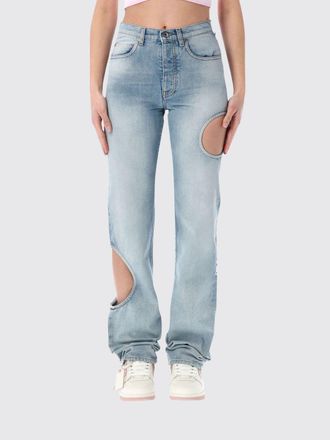 Off-white Jeans Meteor Off-White in denim cut-out