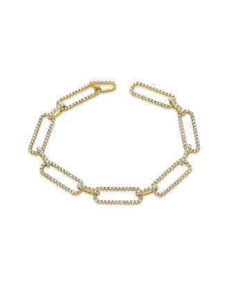 Sabrina Designs 14K Diamond Link Bracelet