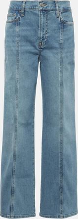Frame Denim Le Slim Palazzo high-rise wide-leg jeans