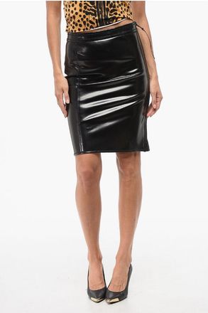 Dsquared2 Leatherette Zipped Skirt size 38
