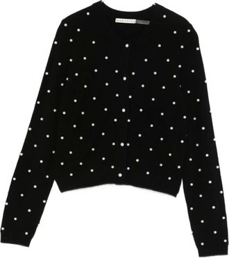 Alice & Olivia Alice + Olivia, Cashmere Knitwear, female, Black, Size: XS Alice + Olivia Sweaters Black