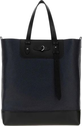 Maison Margiela Borsa tote in pelle - Blu