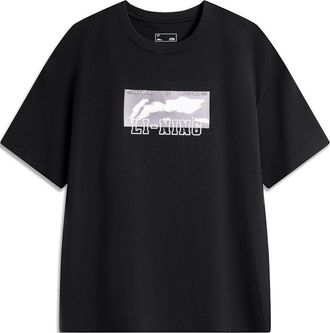 Li-Ning Anything Is Possible Graphic T-shirt Black AHSU555-3