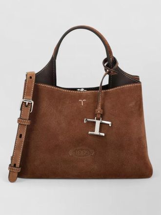 Tod's shoulder bag small zip top handle