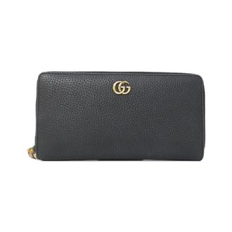 Gucci Black Leather Long Wallet (Bi-Fold) (Pre-Owned)