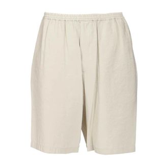 Emporio Armani Trousers - male - Emporio Armani - Casual Shorts - Beige - M - Shorts