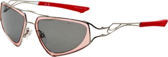 Nike Unisex 63 mm Silver Sunglasses