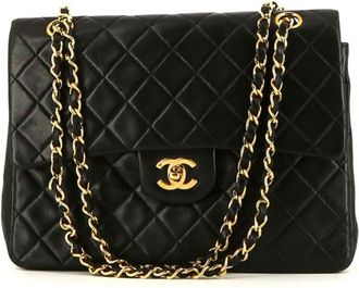 Chanel 1991 Timeless shoulder bag - women - Leather - One Size - Black