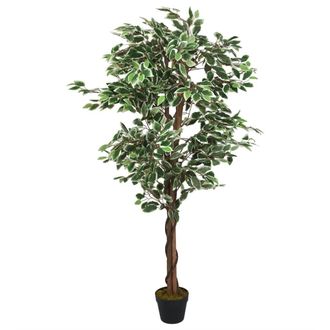 vidaXL &Aacute;rbol Ficus Artificial 630 Hojas Verde 120 Cm Vidaxl