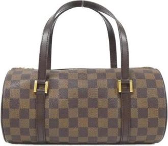 Louis Vuitton Pre-owned Handbags, female, Brown, Size: ONE SIZE Pre-owned Vintage Canvas Handbag