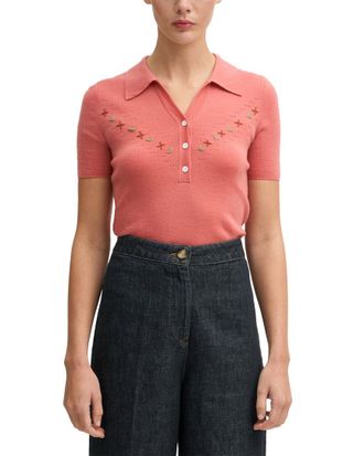 L.k. Bennett LK Bennett Wool-Blend Fiona Knitted Top