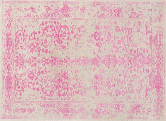 Schubiger M&ouml;bel Moderner Teppich Lilian Pink