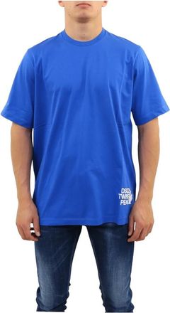 Dsquared2 T-Shirt - Heren - T-shirts - Blauw - XL - Tops