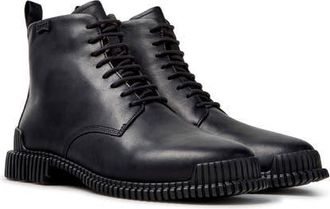 Camper Pix Lace-up Bootie in Black at Nordstrom, Size 35