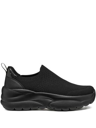 Geox Xtros sneakers - women - Rubber/Polyethylene vinyl acetate (PEVA)/Polyester/Polyurethane/Mesh/Polyester/Polyurethane - 40 - Black