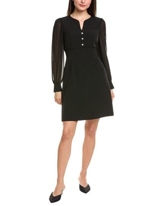 Anne Klein Button Detail Sheath Dress