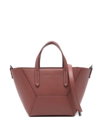 Brunello Cucinelli Red BC Duo Mini Tote