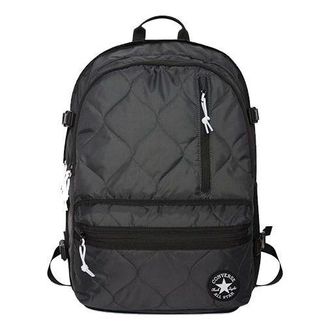 Converse Quilted Straight Edge Backpack Black 10022399021