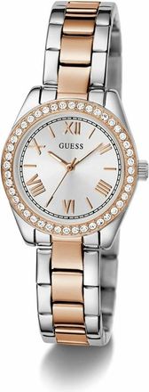 Guess Mini Luna 2-Tone Watch - Dames - Horloges - Veelkleurig - ONE Size - Accessoires