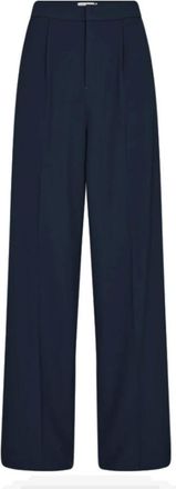 Copenhagen Muse Dames, Broeken, Blauw, Maat: XL Viscose