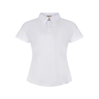 Herno Camisa Polo de Algod&oacute;n - Tops - Mujer - Blanco - S