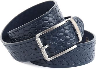 Anthoni Crown BLU2P4980-115 Belt, Dunkelblau, 115