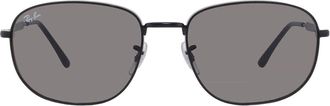 Ray-Ban Ray Ban Dark Grey Square Unisex Sunglasses RB3754 002/B1 60