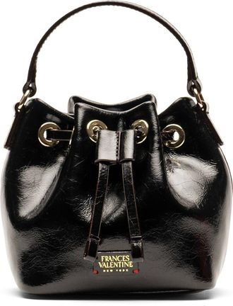 Frances Valentine Minnie Leather Bucket Bag in Black at Nordstrom