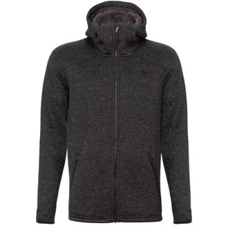 Karrimor Heren Orbit polyester hoodie met doorlopende ritssluiting (Zwart Marl Marl)