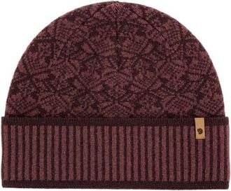 Fjällräven Snow Wool Beanie in Port at Nordstrom