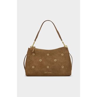 Katie Loxton Alize Shoulder Bag in Caramel Suedette at Nordstrom