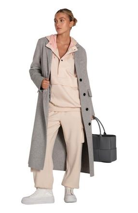 Belle & Bloom Best Of Me Panelled Hoodie in Blush at Nordstrom, Size Medium Au
