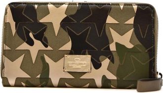 Valentino Garavani Wallet/Card Holder - Dames - Portefeuilles - Groen - ONE Size - Accessoires