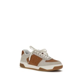 Valentino Garavani Mens Multicolor Calf Leather Bos Taurus Athletic Sneakers