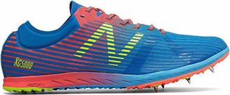 New Balance Womens Xc5K V4 Cross Country Spike Track Shoe In Laser Blue/dragon Fly