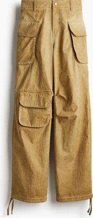 H&M Weite Cargohose - Beige
