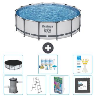 Bestway Piscina Bestway Steel Pro Max Redonda - 427x122 Cm - 8-piezas S581