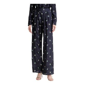 Forte_Forte Broeken, Dames, Blauw, XS, My Pants