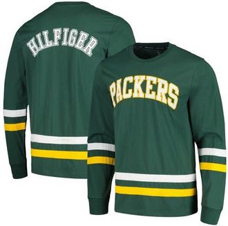 Tommy Hilfiger Mens Tommy Hilfiger Green/Gold Green Bay Packers Nolan Long Sleeve T-Shirt at Nordstrom, Size Large